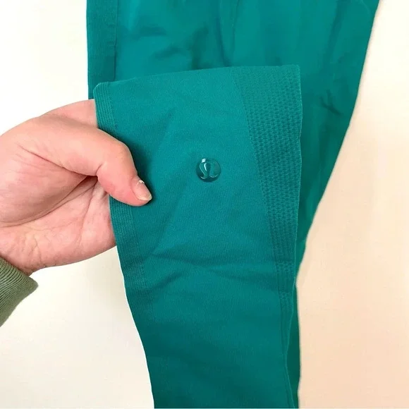 Lululemon Zone In Tight Forage  Teal - Picture 7 of 8